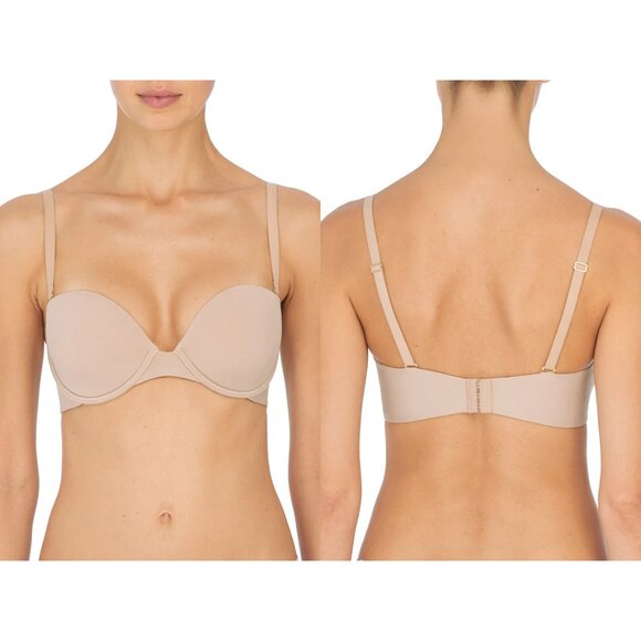 NEW Natori Minimal Strapless Contour Underwire Bra 729229 Cafe Nude Size 36B $65 - Picture 3 of 16